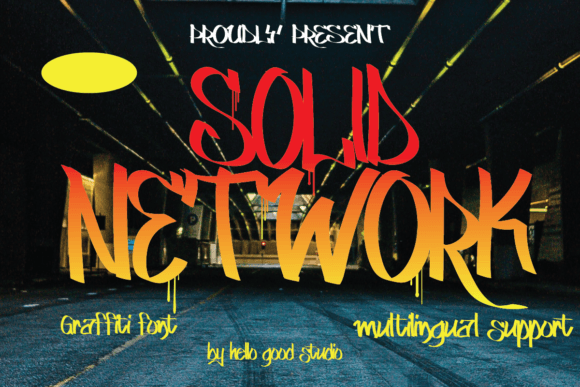 Boost Your Brand with Solid Network Font