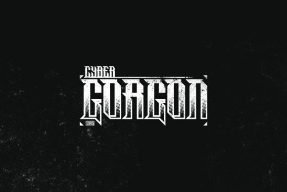 Cyber Gorgon: A Bold Display Font for Editorial Design