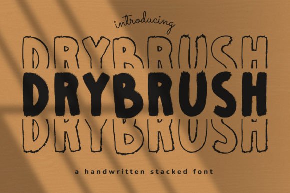 Drybrush: A Font That Elevates Your Brand