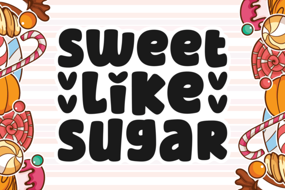 Font Choice That Stands Out: Sweet Like Sugar for Web Design