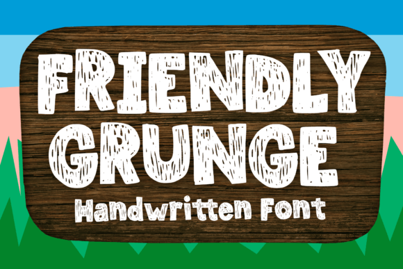 Font That Speaks Volumes: Friendly Grunge for Your Brand