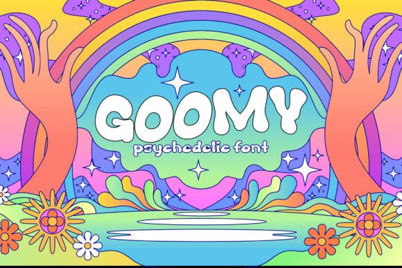 Grvs Goomy Funny Bubble Display: A Playful Font for Digital Branding
