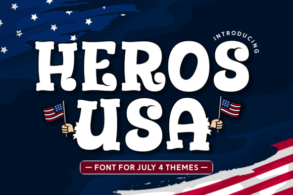 Hero’s Usa: A Bold Display Font for Powerful Visual Storytelling
