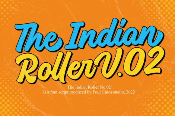 Indian Roller V.02: A Timeless Choice for Editorial Design