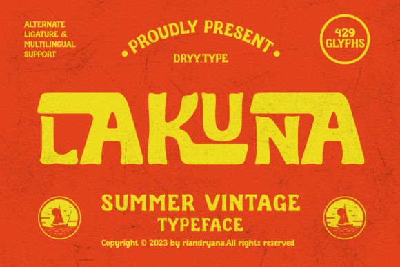 Lakuna: A Font for Nostalgia and Editorial Soul