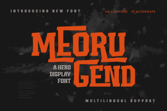 Meoru Gend: The Font That Turns Words Into Power