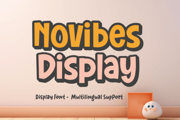Novibes Display: A Font That Speaks Volume