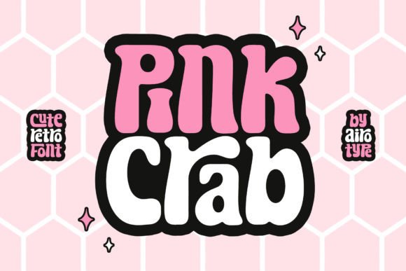 Pink Crab: A Font That Adds Charm to Every Craft Project