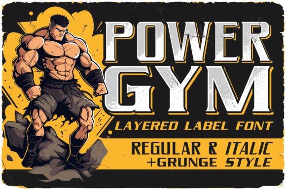 Power Gym: The Font That Turns Words Into Impact