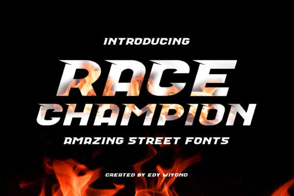 Race Champion Font Review: A Bold Choice for Dynamic Branding