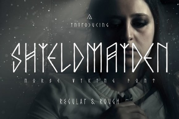 Shieldmaiden: A Display Font for Bold Digital Branding
