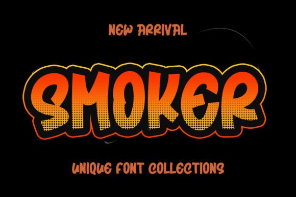 Smoker: A Timeless Display Font for Crafters and Designers