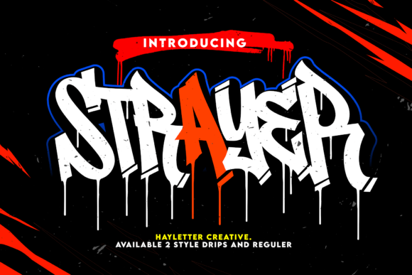 Strayer: A Display Font with Confidence and Character