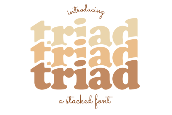 Triad: A Font That Elevates Your Brand