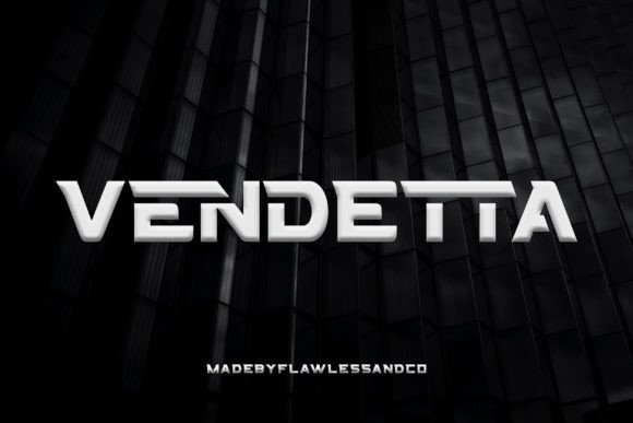 Vendetta: A Bold Typeface for Campaign Impact