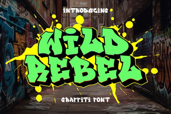 Wild Rebel: A Bold Typeface for Editorial Design