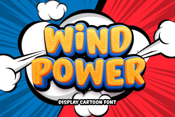 Wind Power: A Display Font for Editorial Expression