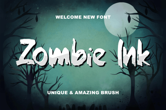 Zombie Ink: The Font That Brings Your Campaign to Life